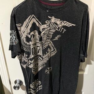 ❣️🤙🏽Nobility Charcoal Graphic Men's Tee